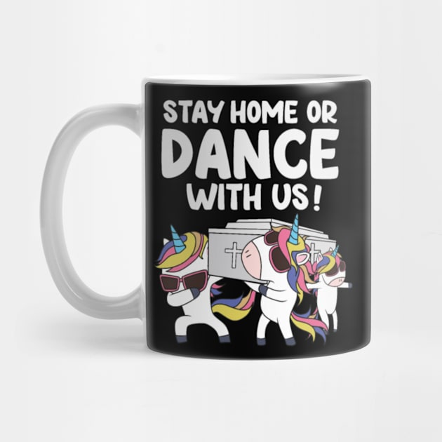 Coffin Dance, Unicorn, Stay home or dance with us by tomhilljohnez